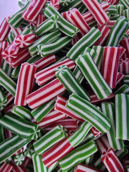 Green & Red Candy Poles